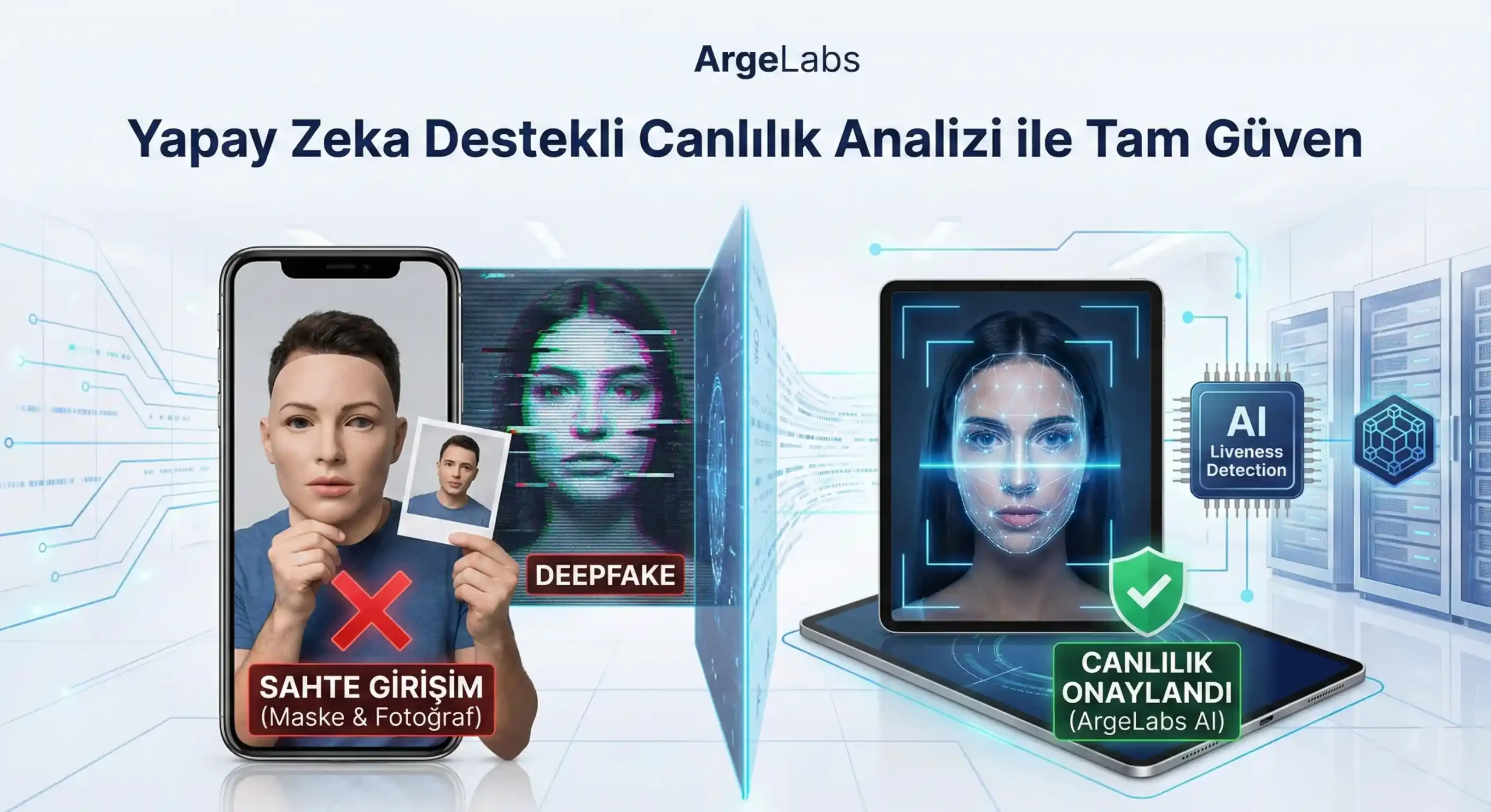 Maske ve Fotoğraf Saldırılarına Son: Yapay Zeka Destekli Canlılık Analizi ile Tam Güven